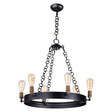 Maxim Noble-Chandelier 26273BKNAB